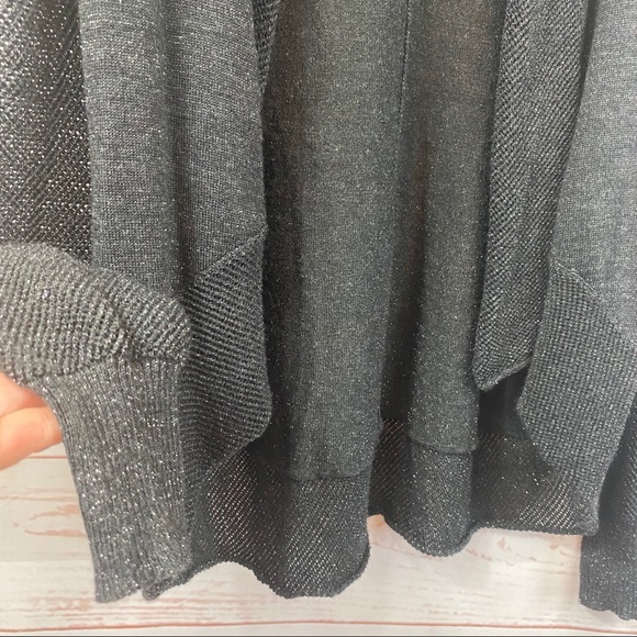 Eileen Fisher Waterfall Merino Wool Blend Cardigan - Picture 5 of 6